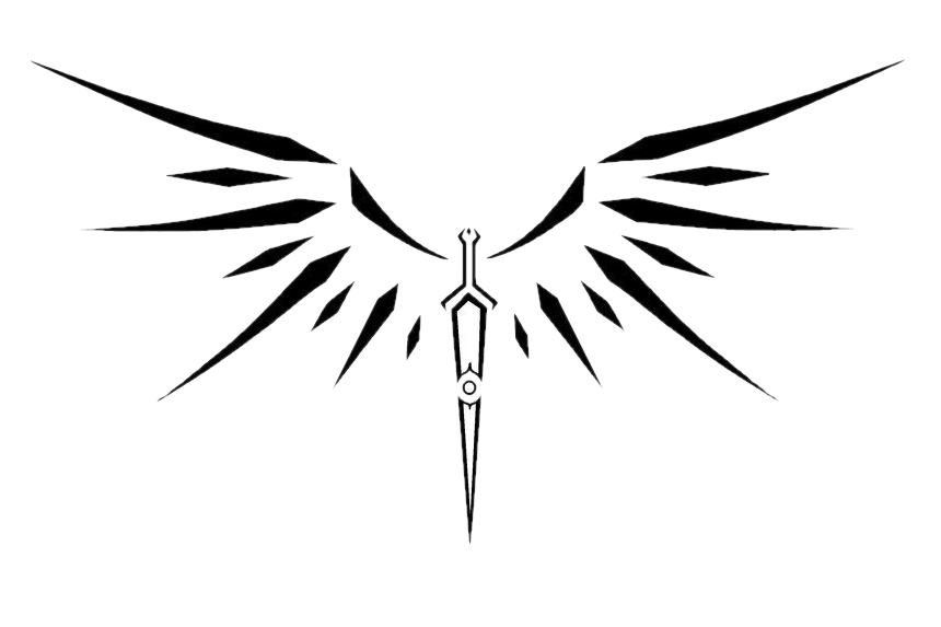 Крылатая стрела. Крылья символ. Символ меч с крыльями. Крылья тату эскиз. Крылья лого.